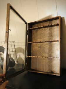 Display Case for collectible spoons